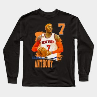 Carmelo anthony long sleeve shirt sales